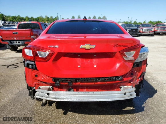2017 Chevrolet Cruze LS with VIN 1G1BC5SM1H7218540, listed as a Copart auction lot 54639094 with 101,320 mi miles and Salvage Title. Bid and sale history available at carsss.com. Image 6.