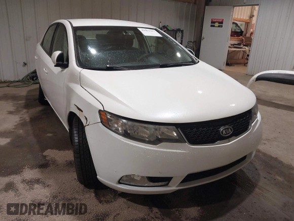2013 Kia Forte SX with VIN KNAFW4A34D5669077, listed as a IAAI auction lot 41951317 with 96,509 mi miles. Bid and sale history available at carsss.com. Image 1.