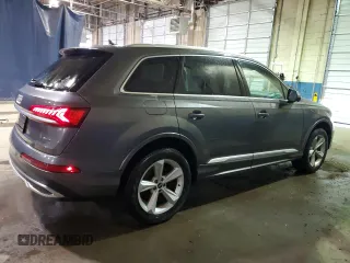 2022 Audi Q7 Premium Plus with VIN WA1LJBF70ND004733, listed as a Copart auction lot 85581334 with 43,181 mi miles and Salvage title. Bid and sale history available at DreamBid. Image 3.