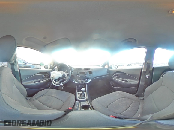 2015 Kia Rio EX with VIN KNADN4A3XF6456562, listed as a Copart auction lot 87403554 with 148,601 mi miles and Salvage Title. Bid and sale history available at carsss.com. Image 15.