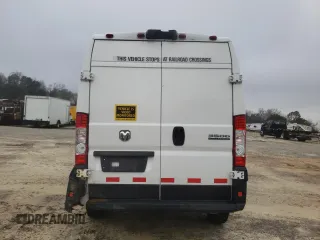 2023 Ram ProMaster Cargo with VIN 3C6MRVHG5PE574334, listed as a Copart auction lot 46721965 with 17,584 mi miles and Clean Title. Bid and sale history available at carsss.com. Image 6.