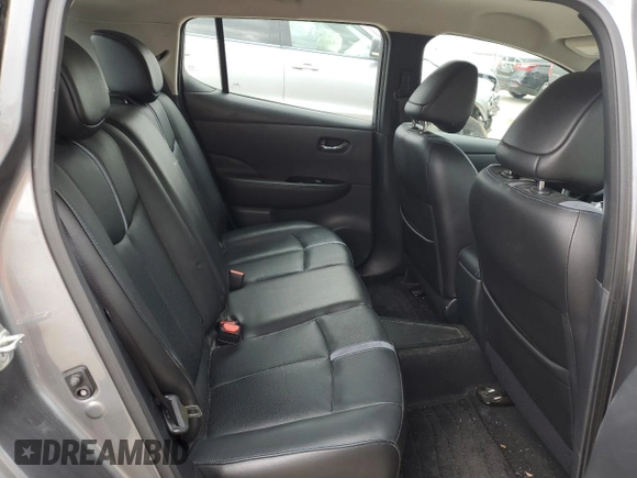 2019 Nissan LEAF SV with VIN 1N4AZ1CP1KC306883, listed as a Copart auction lot 58795165 with Not provided miles and Salvage title. Bid and sale history available at DreamBid. Image 10.