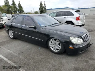 2006 Mercedes-Benz S-Class 3.7L with VIN WDBNF67J86A479131, listed as a Copart auction lot 88977915 with 104,741 mi miles and Clean Title. Bid and sale history available at carsss.com. Image 4.
