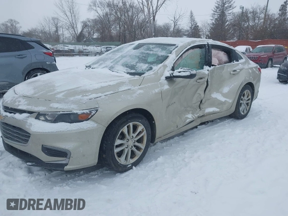 2016 Chevrolet Malibu LT with VIN 1G1ZE5ST5GF265932, listed as a IAAI auction lot 41625453 with 173,273 mi miles and . Bid and sale history available at DreamBid. Image 2.