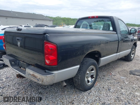 2007 Dodge 1500 ST z VIN 1D7HA16227J564919, wystawiony jako IAAI lot #42250566 z przebiegiem 100 515 mil mil oraz . Historia ofert i sprzedaży dostępna na DreamBid. Obrazek 4.