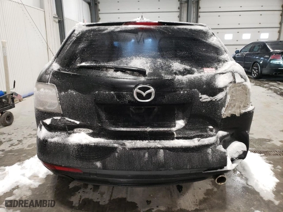 2011 Mazda CX-7 i SV with VIN JM3ER2A59B0380645, listed as a Copart auction lot 45112205 with 187,332 mi miles and Salvage Title. Bid and sale history available at carsss.com. Image 6.
