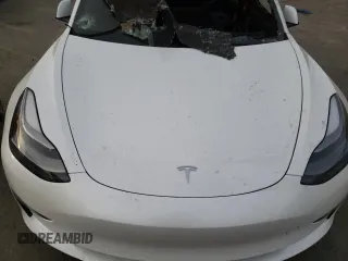 2022 Tesla Model 3 Performance with VIN 5YJ3E1EC3NF265334, listed as a Copart auction lot 84853734 with Not Provided miles and Salvage Title. Bid and sale history available at DreamBid. Image 12.