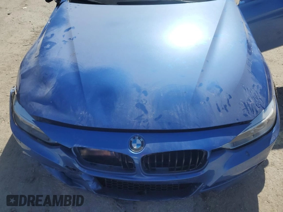 2015 BMW 3 Series 335i xDrive with VIN WBA3B9G58FNR93124, listed as a Copart auction lot 73853504 with 105,967 mi miles and Salvage Title. Bid and sale history available at carsss.com. Image 13.