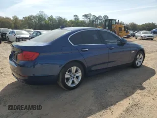 2011 BMW 5 Series 528i with VIN WBAFR1C58BC745610, listed as a Copart auction lot 50841195 with 208,088 mi miles and Clean Title. Bid and sale history available at carsss.com. Image 3.