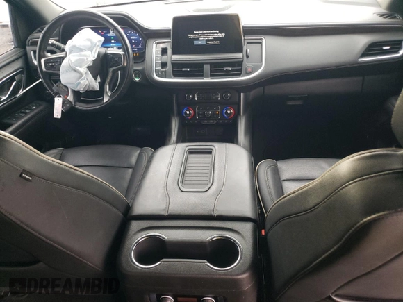 2022 Chevrolet Suburban Premier with VIN 1GNSCFKD0NR177371, listed as a Copart auction lot 65184644 with 48,882 mi miles and Salvage title. Bid and sale history available at DreamBid. Image 8.