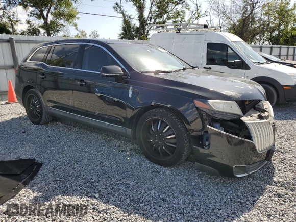 2010 Lincoln MKT EcoBoost with VIN 2LMHJ5AT1ABJ24705, listed as a Copart auction lot 52198905 with 58,288 mi miles and Salvage Title. Bid and sale history available at DreamBid. Image 4.