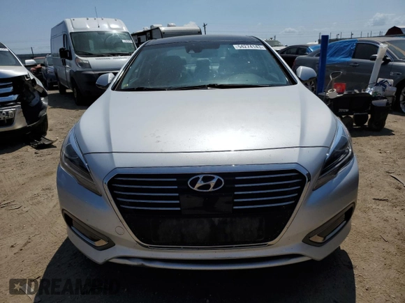 2017 Hyundai Sonata Hybrid Limited with VIN KMHE34L15HA044599, listed as a Copart auction lot 54274143 with 106,525 mi miles. Bid and sale history available at carsss.com. Image 5.