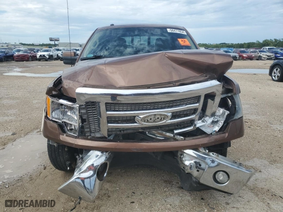 2011 Ford F-150 XL with VIN 1FTFW1CF6BFA12717, listed as a Copart auction lot 58477854 with 0 mi miles and Salvage Title. Bid and sale history available at carsss.com. Image 5.