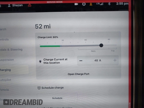 2016 Tesla Model X 70D with VIN 5YJXCBE2XGF025303, listed as a IAAI auction lot 41558869 with 77,793 mi miles and . Bid and sale history available at DreamBid. Image 18.