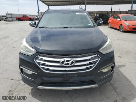 2017 Hyundai Santa Fe Sport 2.4L with VIN 5NMZUDLB8HH029242, listed as a Copart auction lot 51099685 with NaN miles and Clean Title. Bid and sale history available at carsss.com. Image 5.