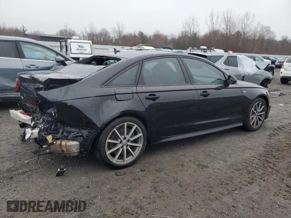 2018 Audi A6 Premium with VIN WAUF8AFC0JN092593, listed as a Copart auction lot 84403124 with 98,683 mi miles and Salvage Title. Bid and sale history available at carsss.com. Image 3.