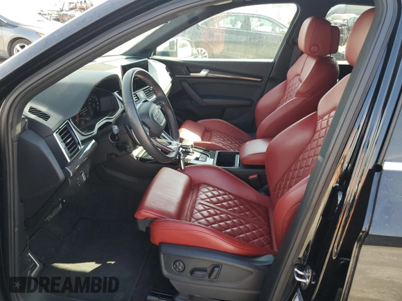 2021 Audi SQ5 Premium Plus with VIN WA1B4AFY6M2007961, listed as a Copart auction lot 64524764 with 23,822 mi miles and Salvage Title. Bid and sale history available at DreamBid. Image 7.