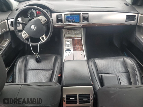 2010 Jaguar XF Premium Luxury with VIN SAJWA0GBXALR58434, listed as a Copart auction lot 46415915 with 132,365 mi miles and Clean Title. Bid and sale history available at carsss.com. Image 10.
