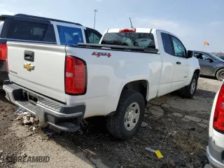 2018 Chevrolet Colorado 4WD Work Truck with VIN 1GCHTBEA9J1271173, listed as a Copart auction lot 50729355 with 195,750 mi miles and Clean Title. Bid and sale history available at carsss.com. Image 3.