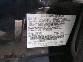 2008 Mercury Sable Premier с VIN 1MEHM43WX8G606423, выставлен на аукционе Copart как лот 75840434 с пробегом 106 133 миль миль и Чистый • Clean title. История ставок и продаж доступна на DreamBid. Изображение 12.