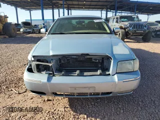 2009 Mercury Grand Marquis LS with VIN 2MEHM75V09X611485, listed as a Copart auction lot 51715775 with 97,578 mi miles and Salvage Title. Bid and sale history available at carsss.com. Image 5.