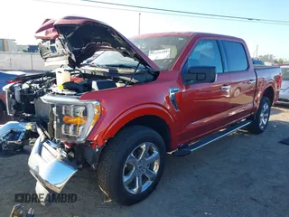2023 Ford F-150 XL with VIN 1FTFW1E50PKF48369, listed as a IAAI auction lot 41090142 with 10,710 mi miles. Bid and sale history available at carsss.com. Image 17.