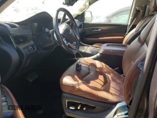 2018 Cadillac Escalade ESV Premium Luxury z VIN 1GYS3JKJ5JR147062, wystawiony jako Copart lot #76596064 z przebiegiem 157 347 mil mil oraz Szkoda całkowita • Salvage title. Historia ofert i sprzedaży dostępna na DreamBid. Obrazek 7.
