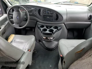 2008 Ford Econoline Passenger XL with VIN 1FBNE31L68DB00260, listed as a Copart auction lot 65607074 with 204,530 mi miles and Salvage Title. Bid and sale history available at carsss.com. Image 8.