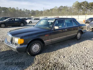1989 Mercedes-Benz 560 with VIN WDBCA39E9KA463003, listed as a Copart auction lot 49808495 with 125,388 mi miles and Salvage Title. Bid and sale history available at DreamBid. Image 1.