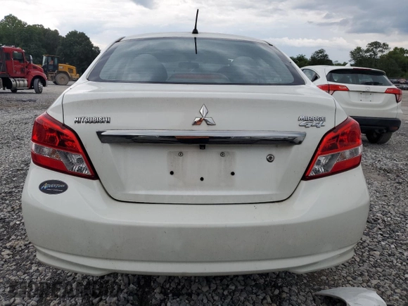 2018 Mitsubishi Mirage G4 ES with VIN ML32F3FJ4JHF05931, listed as a Copart auction lot 63828624 with 87,842 mi miles and Salvage Title. Bid and sale history available at carsss.com. Image 6.