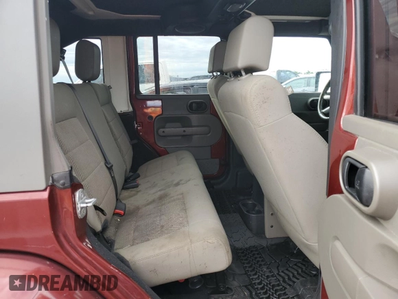 2008 Jeep Wrangler Unlimited Sahara with VIN 1J4GA59128L623399, listed as a Copart auction lot 56524545 with 219,096 mi miles and Clean Title. Bid and sale history available at DreamBid. Image 10.