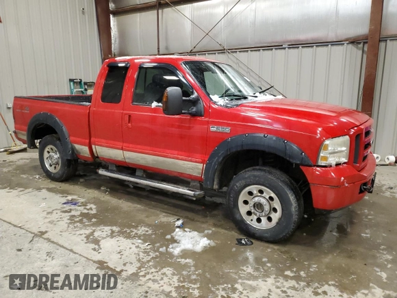 2005 Ford F-250 XL с VIN 1FTSX21565EB43099, выставлен на аукционе Copart как лот 47590915 с пробегом 160 810 миль миль и На запчасти • Non repairable. История ставок и продаж доступна на DreamBid. Изображение 4.