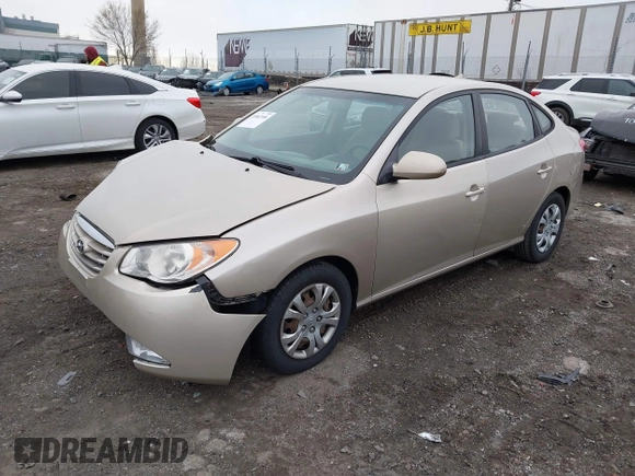 2010 Hyundai Elantra GLS z VIN KMHDU4AD6AU195171, wystawiony jako IAAI lot #41863106 z przebiegiem Nie podano mil oraz . Historia ofert i sprzedaży dostępna na DreamBid. Obrazek 17.