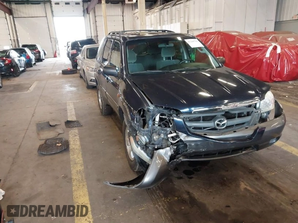 2003 Mazda Tribute LX with VIN 4F2YZ94193KM56345, listed as a IAAI auction lot 41200769 with 141,728 mi miles and . Bid and sale history available at DreamBid. Image 1.