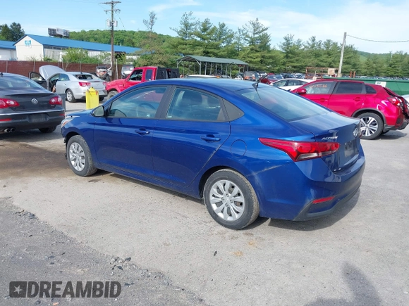 2021 Hyundai Accent SE с VIN 3KPC24A64ME131155, выставлен на аукционе IAAI как лот 42233293 с пробегом 111 752 миль миль и . История ставок и продаж доступна на DreamBid. Изображение 3.