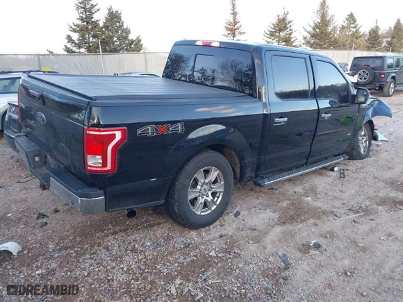 2016 Ford F-150 XLT with VIN 1FTEW1EP5GKE83662, listed as a IAAI auction lot 41441276 with NaN miles. Bid and sale history available at carsss.com. Image 4.