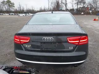 2012 Audi A8 L with VIN WAURVAFD7CN011767, listed as a IAAI auction lot 41848096 with 98,397 mi miles. Bid and sale history available at carsss.com. Image 16.