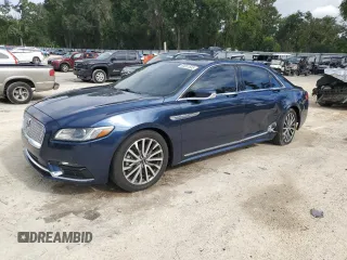 2017 Lincoln Continental Select with VIN 1LN6L9SK5H5609096, listed as a Copart auction lot 63081535 with 109,365 mi miles and Salvage title. Bid and sale history available at DreamBid. Image 1.