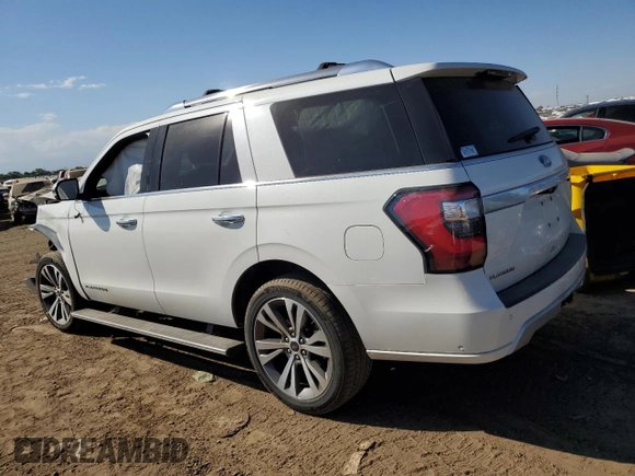 2020 Ford Expedition Platinum with VIN 1FMJU1MT3LEA44368, listed as a Copart auction lot 73196644 with 76,256 mi miles and Salvage Title. Bid and sale history available at carsss.com. Image 2.