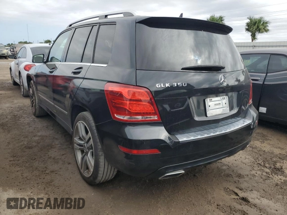 2014 Mercedes-Benz GLK 350 with VIN WDCGG5HB1EG172625, listed as a Copart auction lot 76698554 with 134,797 mi miles and Salvage Title. Bid and sale history available at DreamBid. Image 2.