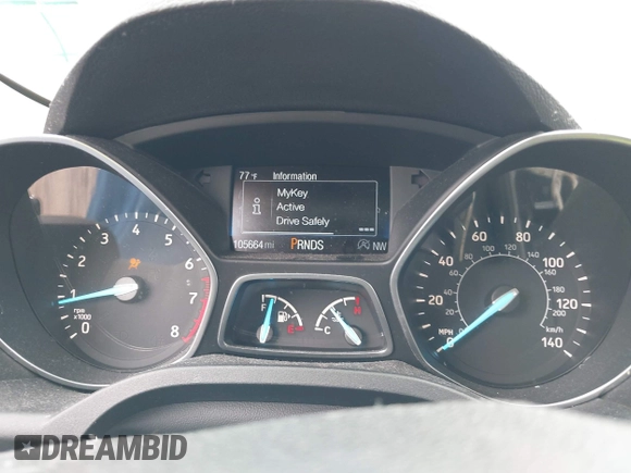 2017 Ford Escape SE with VIN 1FMCU0GD0HUD19621, listed as a IAAI auction lot 42123026 with 105,664 mi miles and . Bid and sale history available at carsss.com. Image 7.