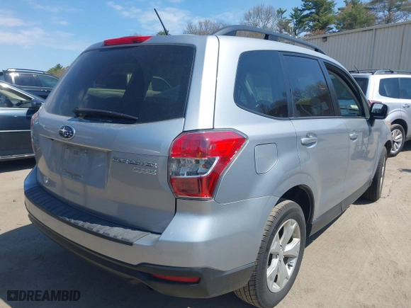 2015 Subaru Forester 2.5i Premium with VIN JF2SJADC2FH458859, listed as a IAAI auction lot 42104667 with 127,038 mi miles. Bid and sale history available at carsss.com. Image 4.
