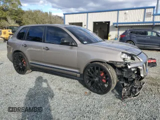 2008 Porsche Cayenne GTS with VIN WP1AD29P38LA73022, listed as a Copart auction lot 80725274 with 194,901 mi miles and Salvage title. Bid and sale history available at DreamBid. Image 4.