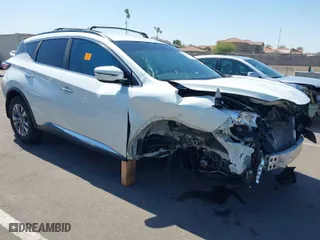 2015 Nissan Murano SL with VIN 5N1AZ2MG7FN290869, listed as a IAAI auction lot 41858282 with 148,812 mi miles. Bid and sale history available at carsss.com. Image 1.