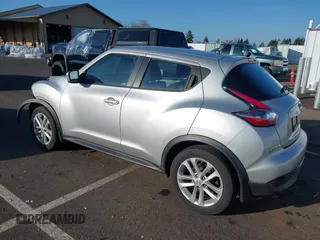 2015 Nissan Juke SV with VIN JN8AF5MV9FT553005, listed as a IAAI auction lot 41731884 with 70,698 mi miles. Bid and sale history available at carsss.com. Image 3.