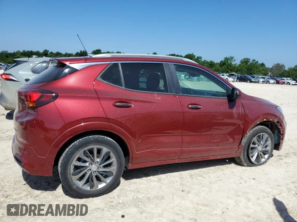 2023 Buick Encore GX Select with VIN KL4MMDSL5PB123550, listed as a Copart auction lot 61739215 with 1,198 mi miles and Salvage title. Bid and sale history available at DreamBid. Image 3.