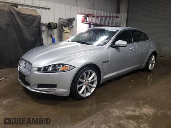 2015 Jaguar XF V6 Portfolio with VIN SAJWJ0FF2F8U68438, listed as a Copart auction lot 85130674 with 71,878 mi miles and Salvage Title. Bid and sale history available at carsss.com. Image 1.