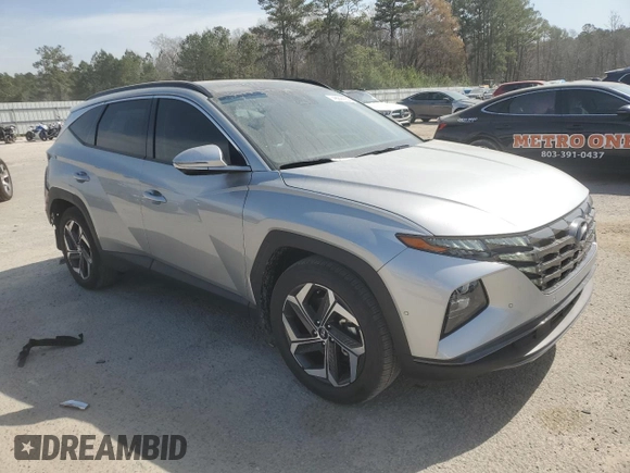 2023 Hyundai Tucson Limited with VIN 5NMJE3AE8PH221339, listed as a Copart auction lot 49944955 with 14,924 mi miles and Salvage Title. Bid and sale history available at carsss.com. Image 4.