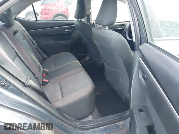 2017 Toyota Corolla L with VIN 2T1BURHEXHC814658, listed as a IAAI auction lot 41696935 with 94,598 mi miles and . Bid and sale history available at DreamBid. Image 8.
