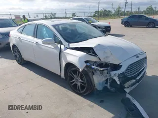 2013 Ford Fusion Titanium with VIN 3FA6P0K97DR291139, listed as a IAAI auction lot 42064877 with 106,236 mi miles. Bid and sale history available at carsss.com. Image 1.